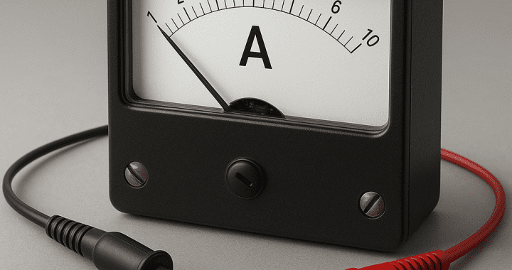 Amperomierz – pomiar natężenia prądu