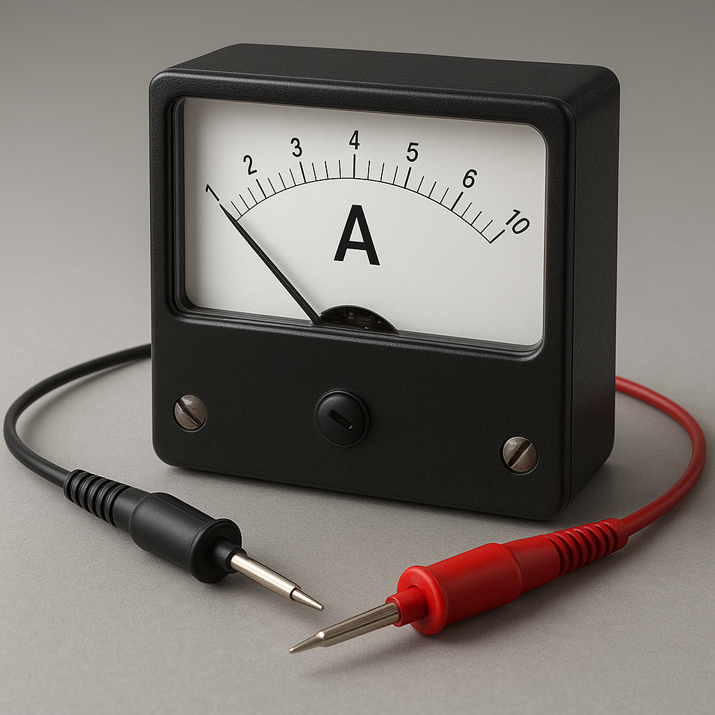 Amperomierz – pomiar natężenia prądu