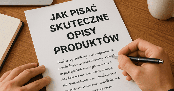 Jak pisać skuteczne opisy produktów