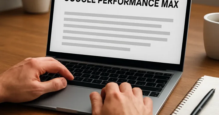 Jak pisać teksty do reklam Google Performance Max